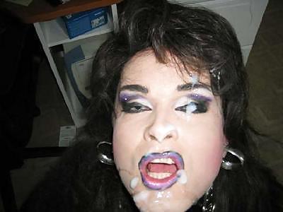 9P Whore Crossdresser blowjob