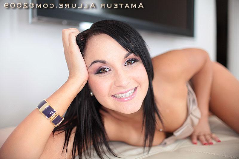 16P Cute brunette teen Lexi eats a load of cum