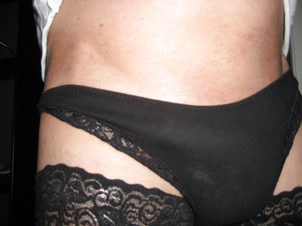 6P Black stockings and pantys (new pics)