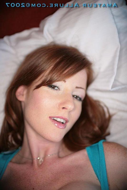 16P Teen redhead Nikky sucks cock and eats cum