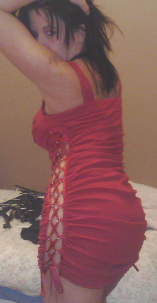 19P Babe, stockings, arse