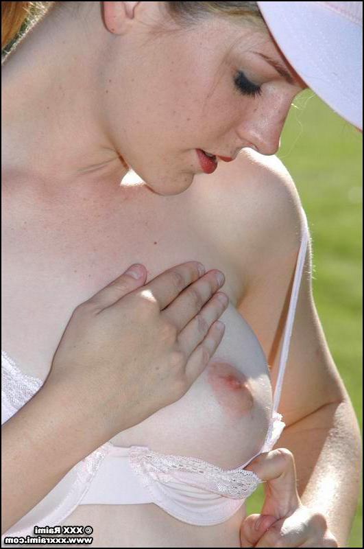 20P Pictures of teen hottie XXX Raimi stripping naked for you outside