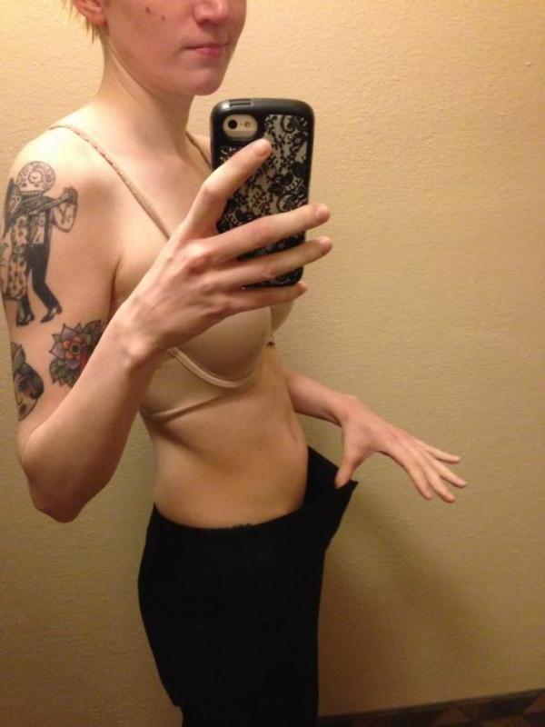 16P Badass alt girlfriends like showing off their inked bodies in selfpics