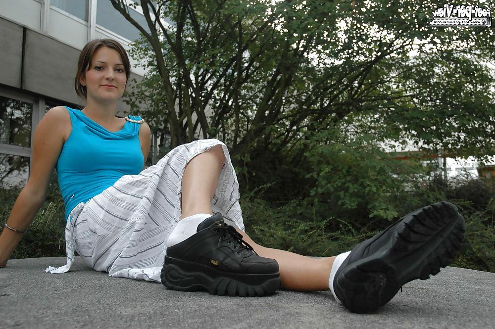 9P German teen sockgirl