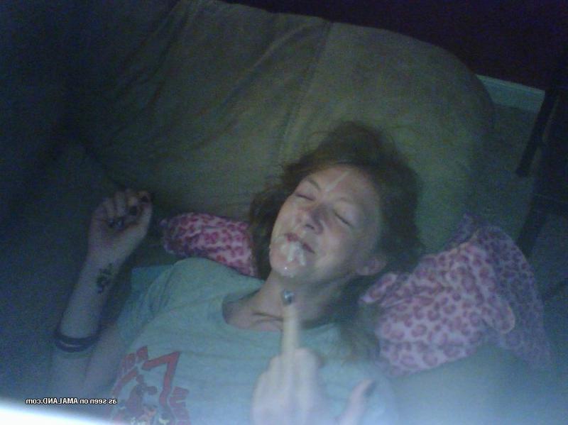 15P Pictures of a horny wild hardcore amateur chick gets a cum load