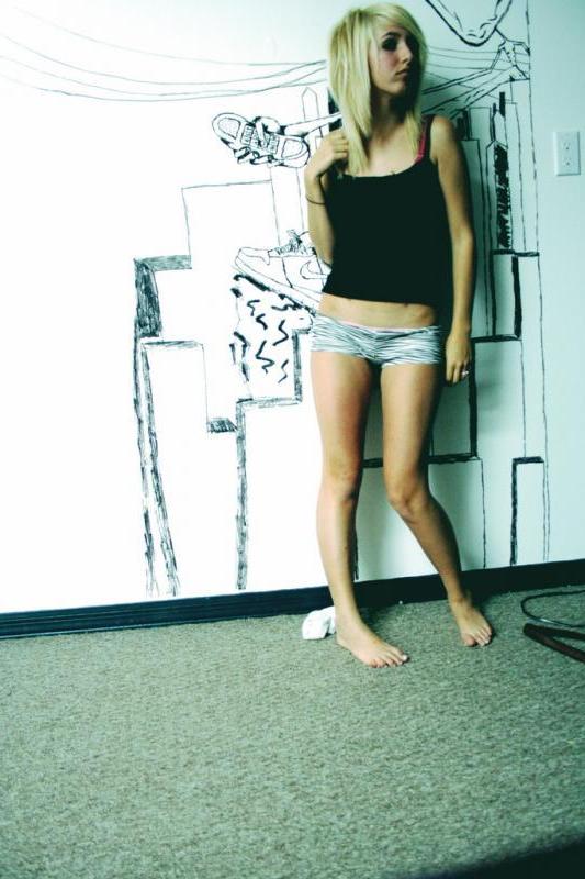 14P Hot alt GFs tease with their hot bodies at home