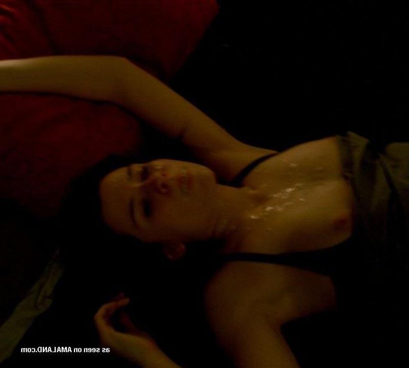 16P Horny brunette GF gets her face covered in hot cum