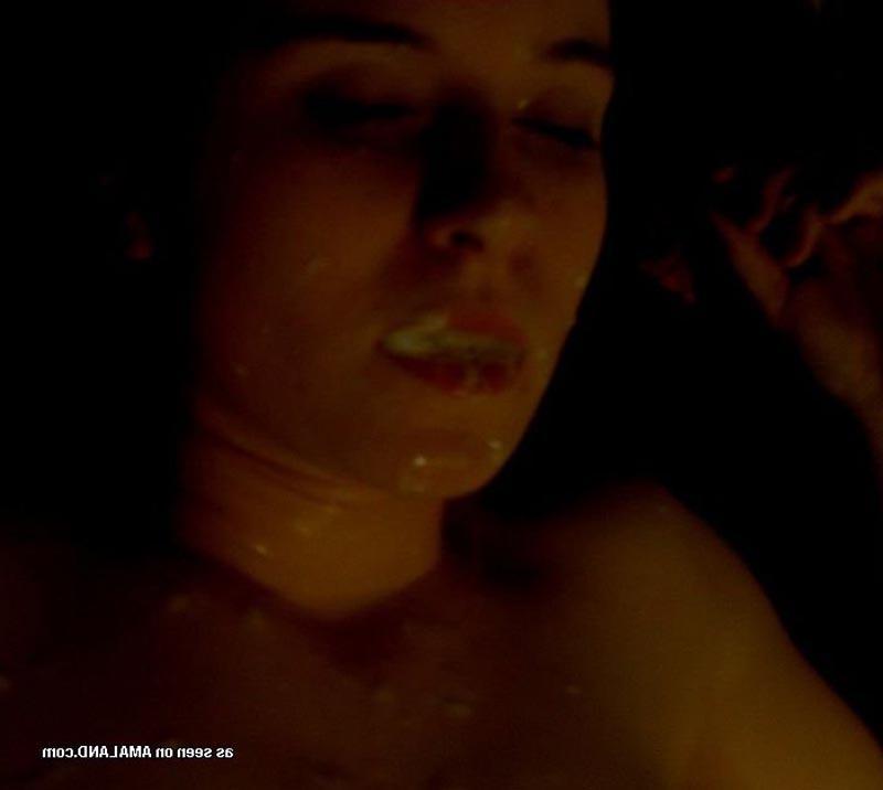 16P Horny brunette GF gets her face covered in hot cum