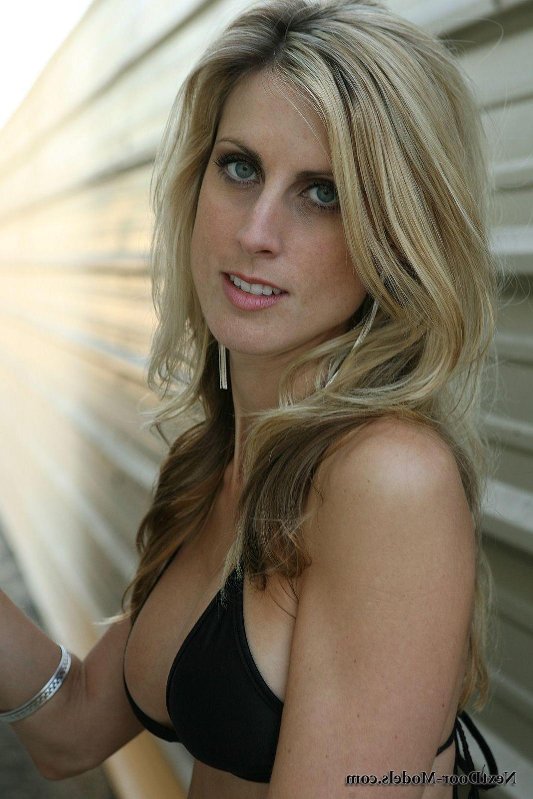 13P Pictures of a skinny blonde teen with big boobs and long legs