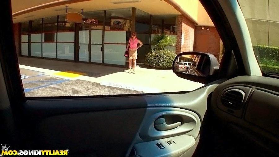 15P Redhead amateur Sasha Casey gets picked up for a hot suck and fuck