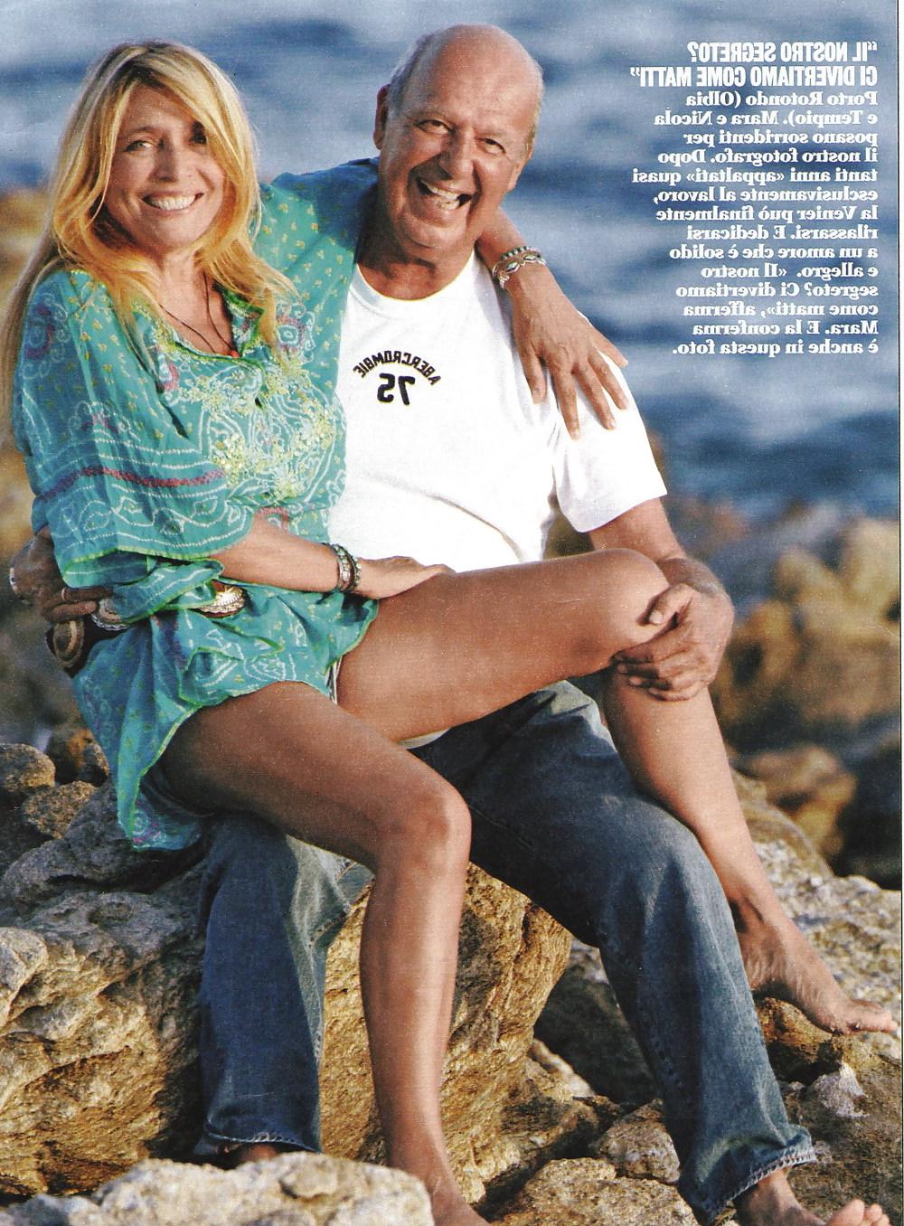 25P Italian tv mature stars i masturbated for 4