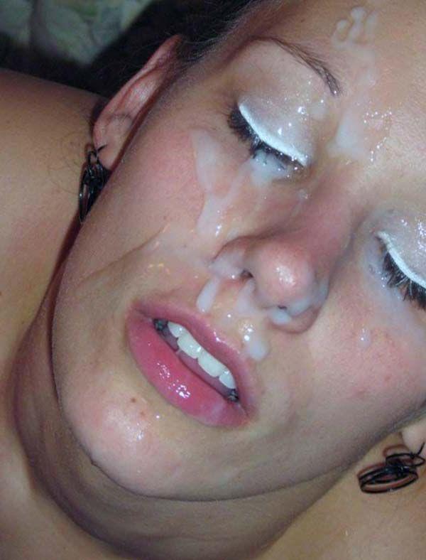 15P Pictures of hot teen girlfriends covered in cum