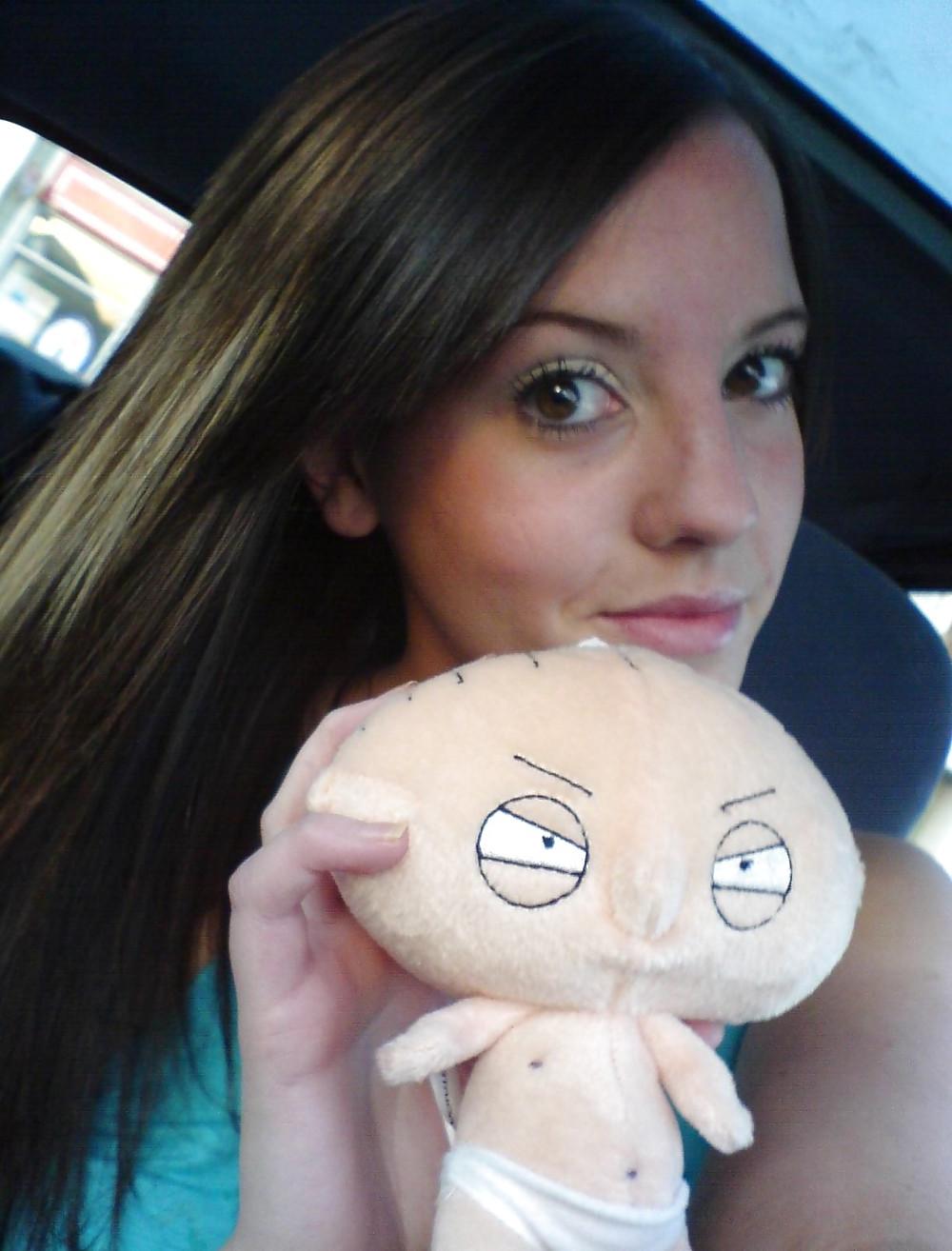 25P My Sweet English Girl Shows Off