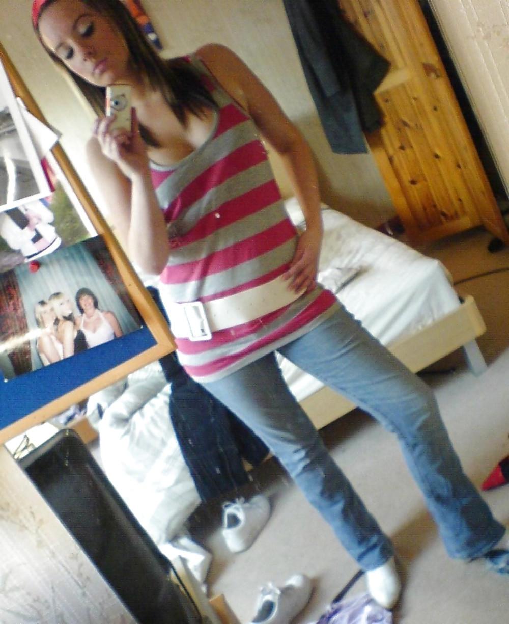 25P My Sweet English Girl Shows Off