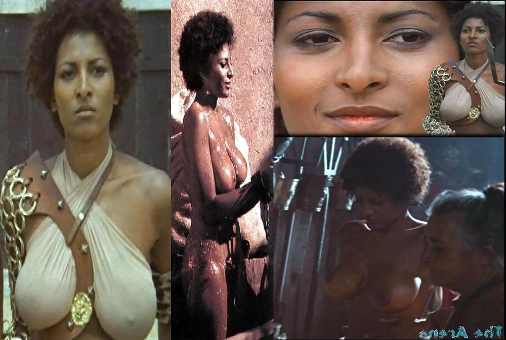 25P Pam Grier Ultimate Nude Collection