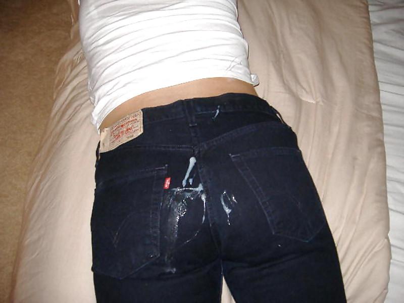 25P Some more nice asses in jeans - creamed