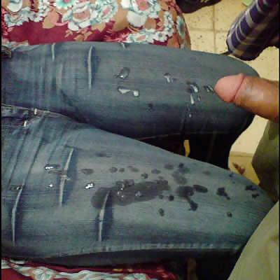 25P Some more nice asses in jeans - creamed