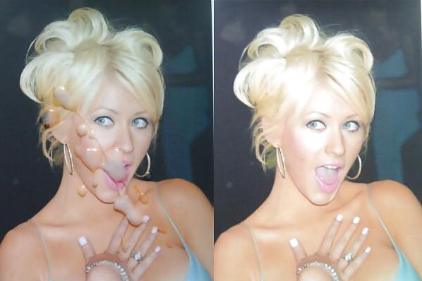 12P Cumshots on Celebs B4 After by TROC