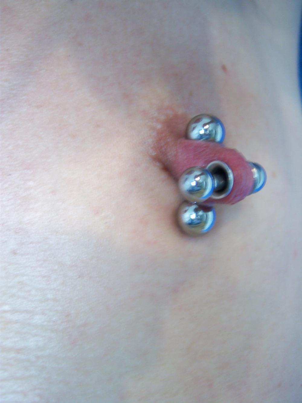 10P My pierced genitals and nipples.