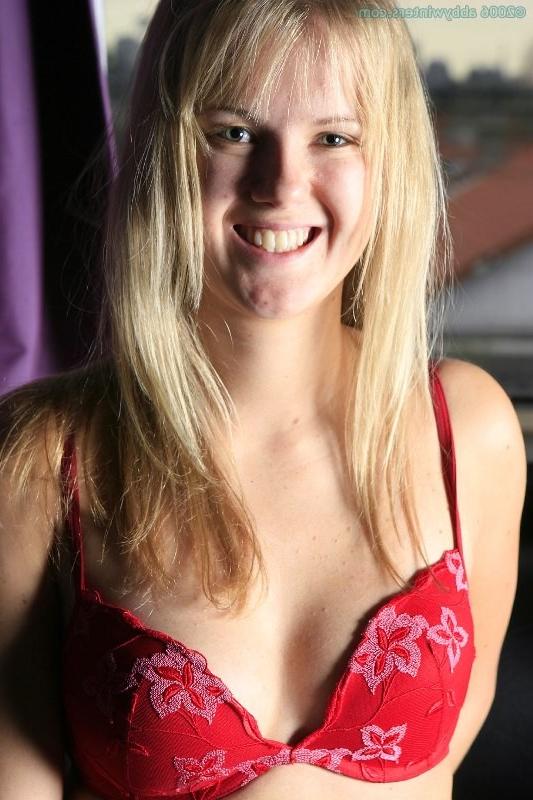16P Tanja plays with her pink pussy