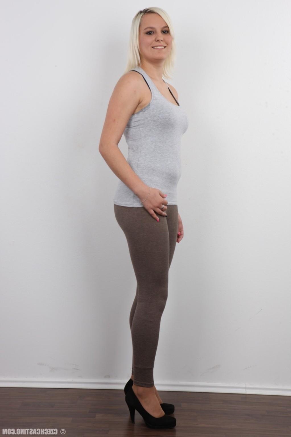 17P Amateur blonde in casting session