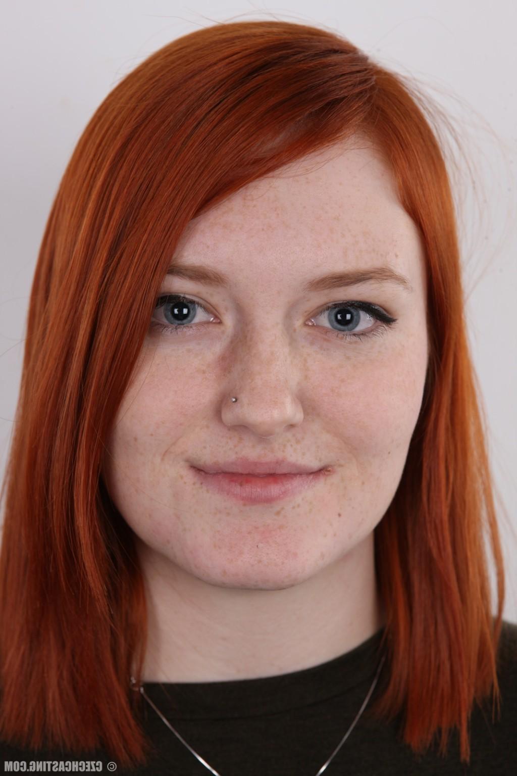 17P Chubby redhead with small tits