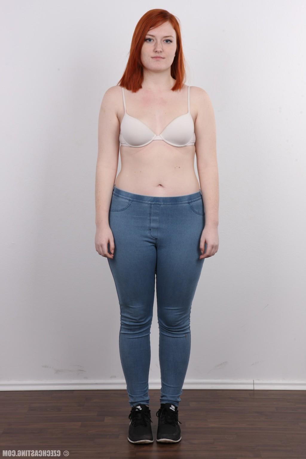 17P Chubby redhead with small tits