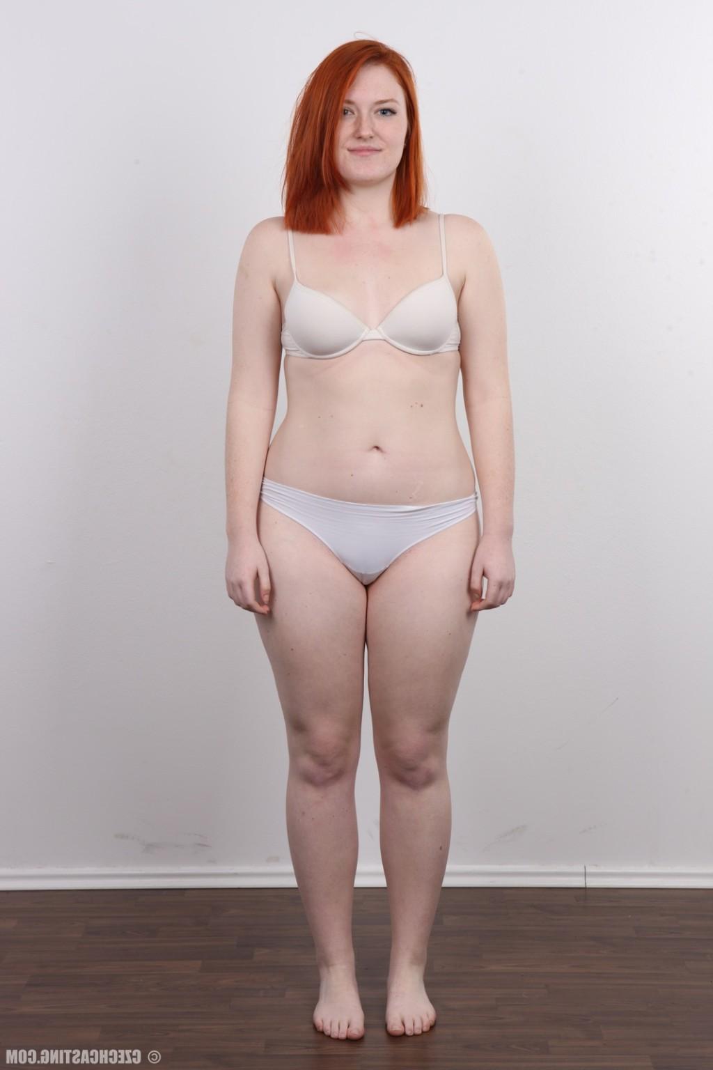 17P Chubby redhead with small tits