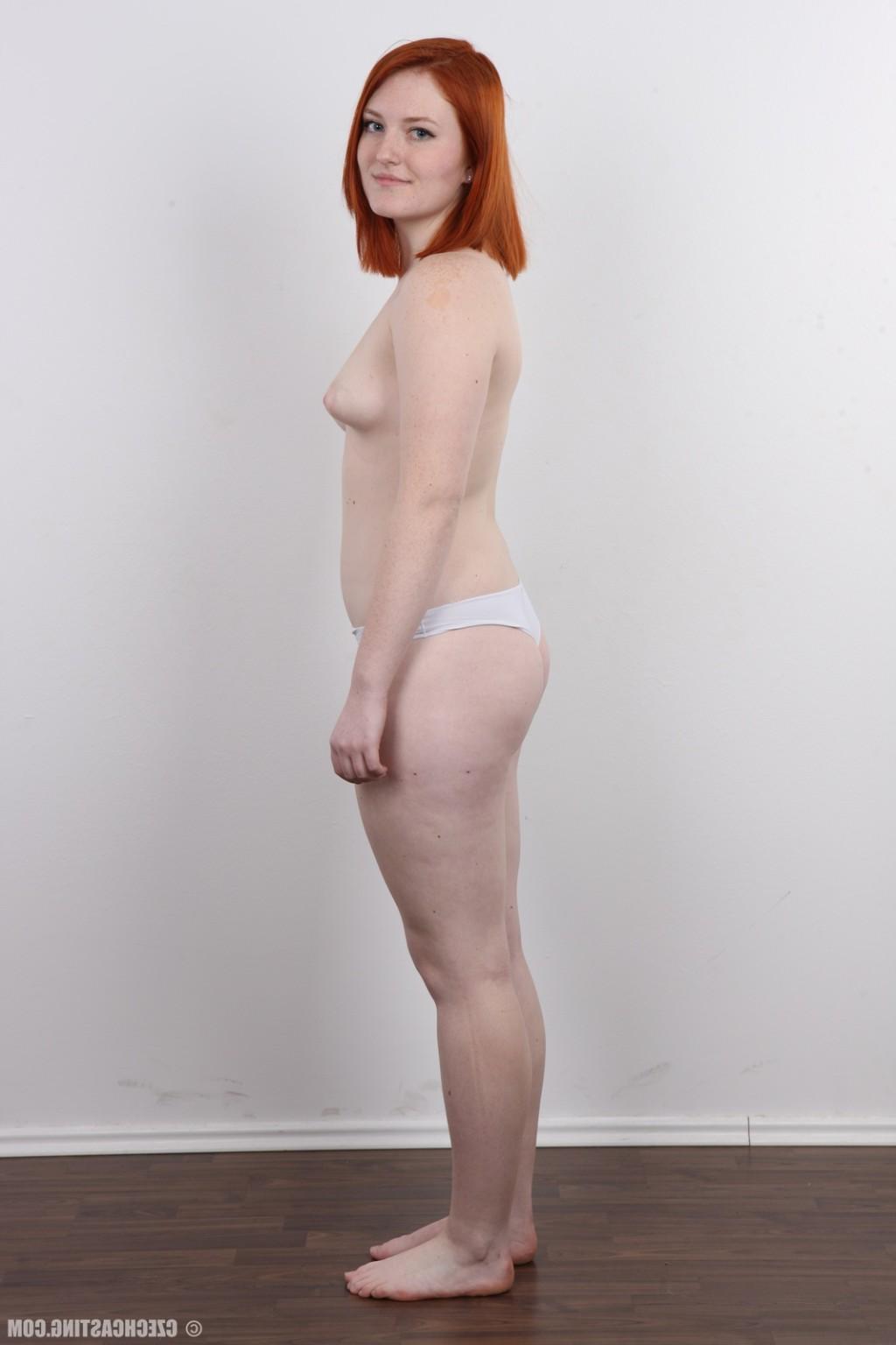 17P Chubby redhead with small tits