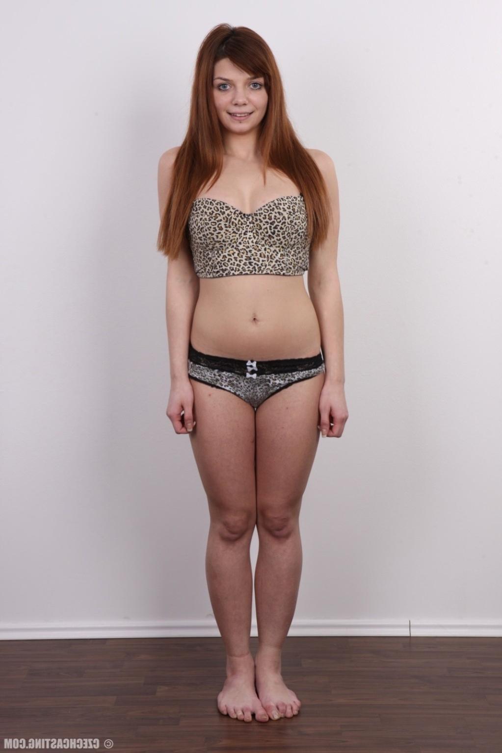 17P Lovely brunette in casting session