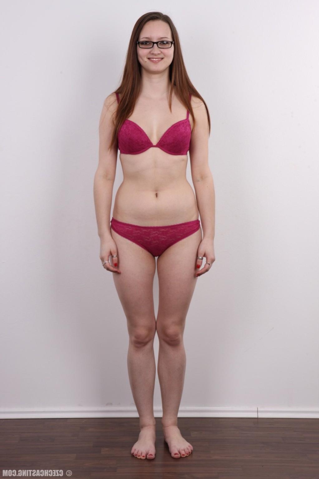 17P Amateur student girl in casting session