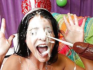 23P Creamy Cum Shotz & Fantastik Facialz