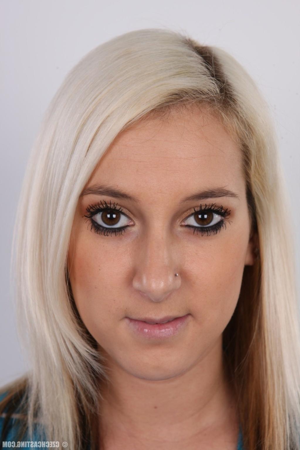 17P Blonde teen in casting session