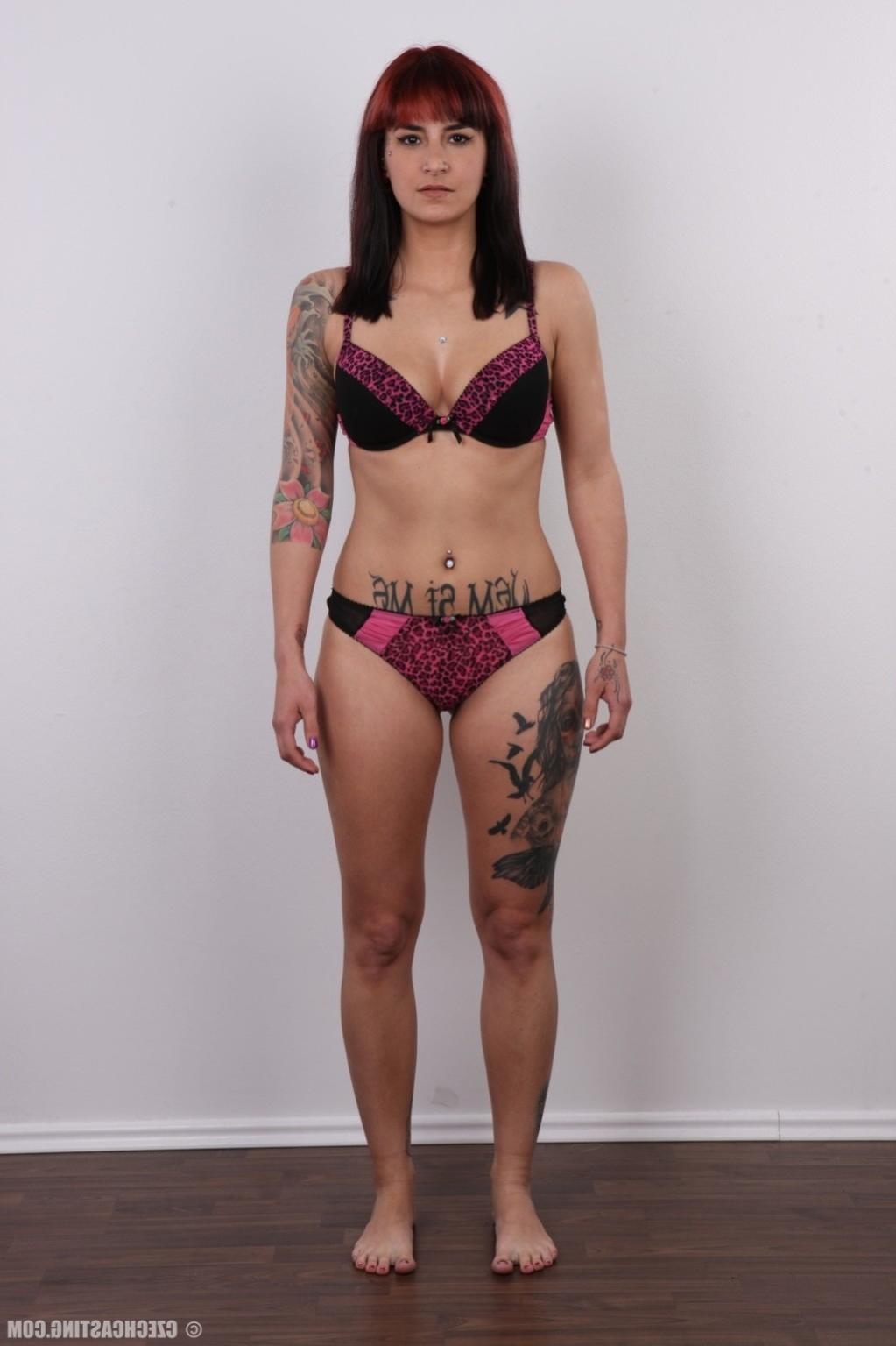 17P Tattooed babes poses for camera