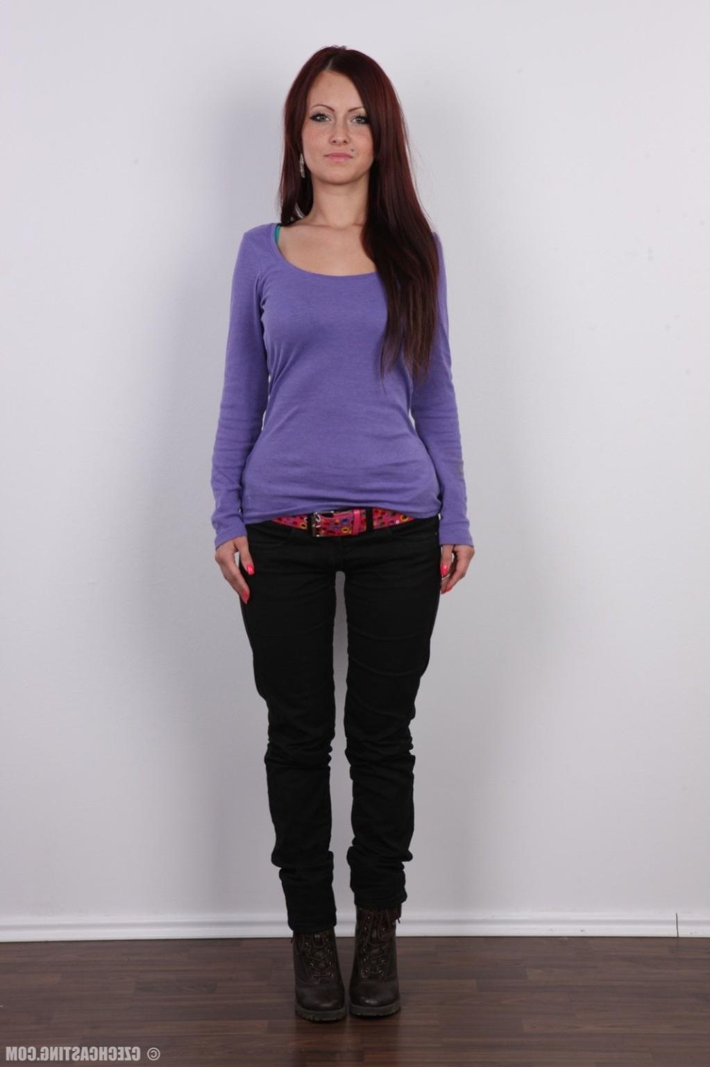 17P Beautiful babe in casting session