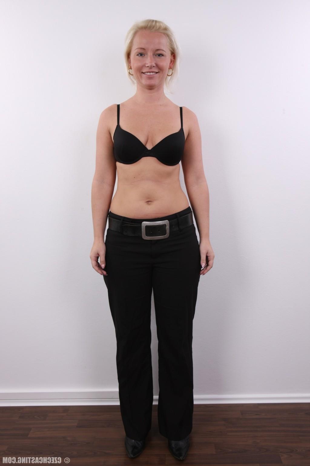 17P Blonde wife in casting session