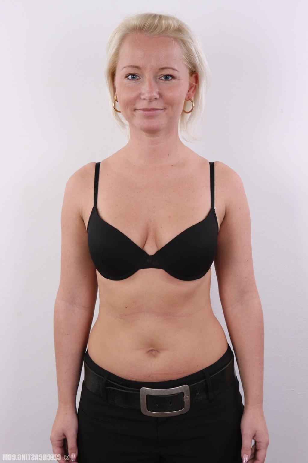 17P Blonde wife in casting session