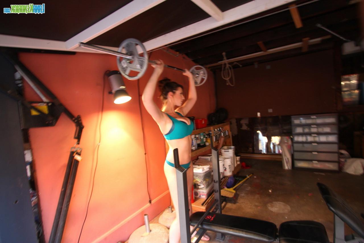 15P Lana Kendrick Workout Hottie