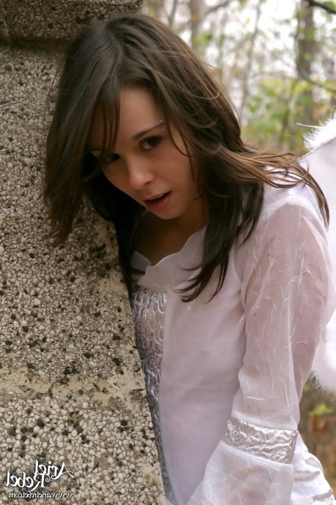 15P Ariel Rebel as a sexy erotic angel