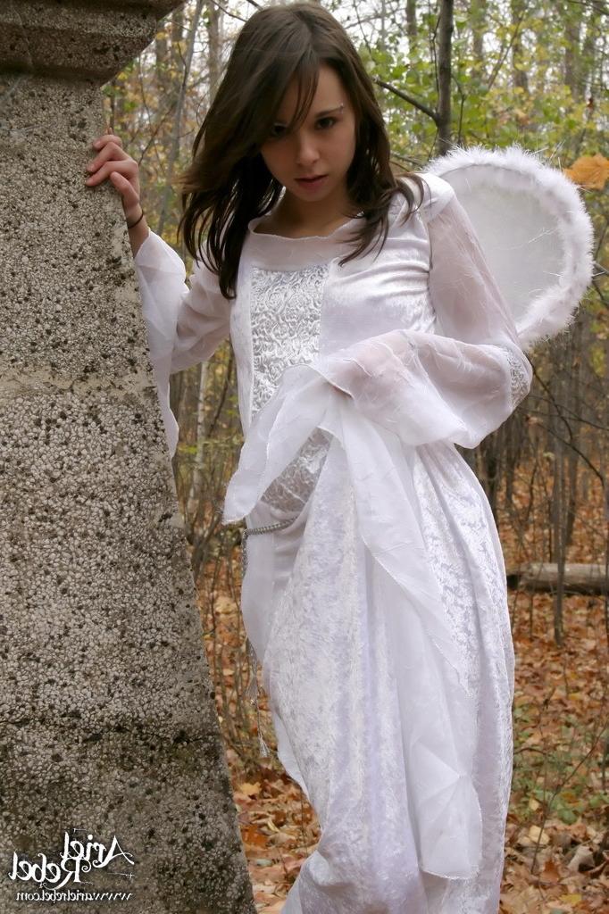 15P Ariel Rebel as a sexy erotic angel