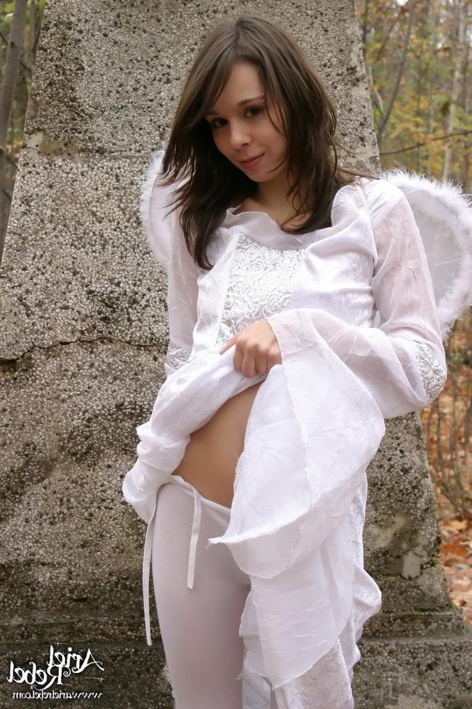 15P Ariel Rebel as a sexy erotic angel