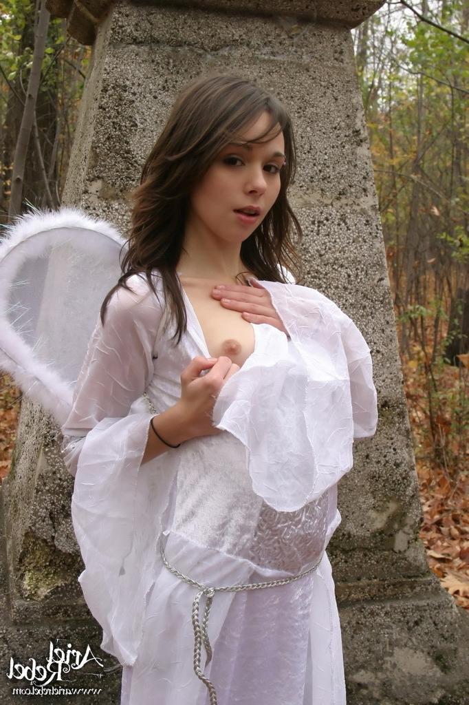 15P Ariel Rebel as a sexy erotic angel