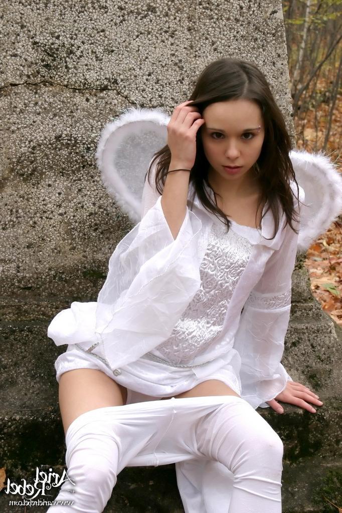 15P Ariel Rebel as a sexy erotic angel