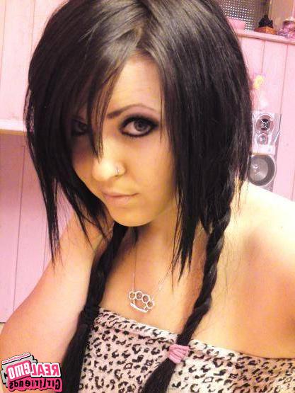 15P Cute self shot emo girlfriends posing for pics
