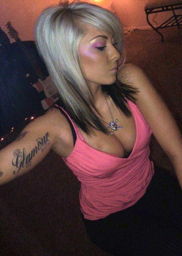 10P Photo set of emo and punk rocker chicks
