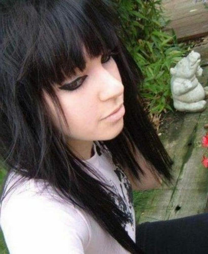 15P Emo and goth gfs posing and selfshot pics 5