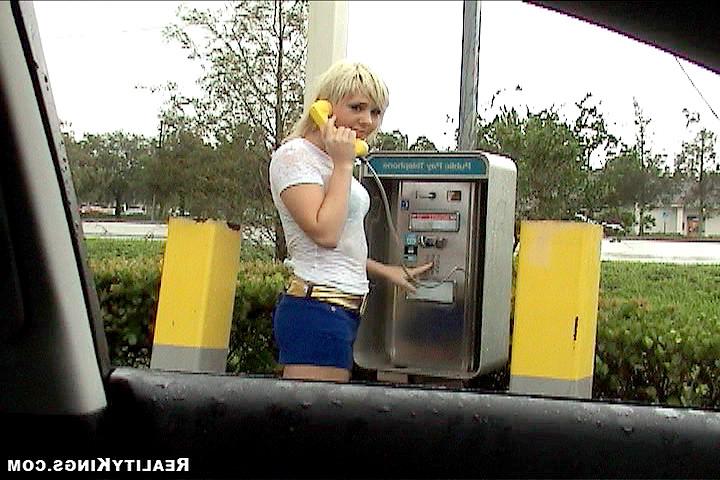 12P I picked up horny little blonde by the gas station looking for some fun in these