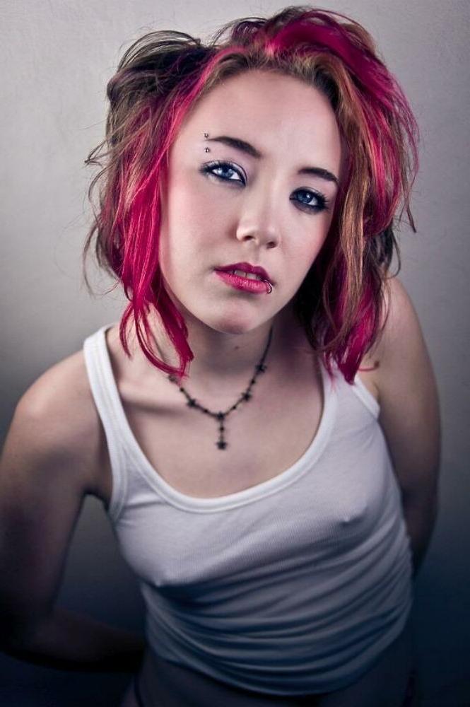 15P Emo teen girlfriends posing and selfshot pics 17