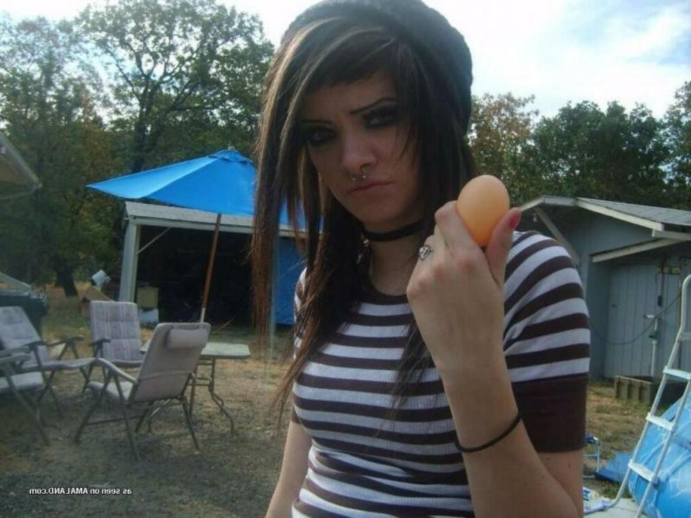 15P Emo and goth gfs posing and selfshot pics 7