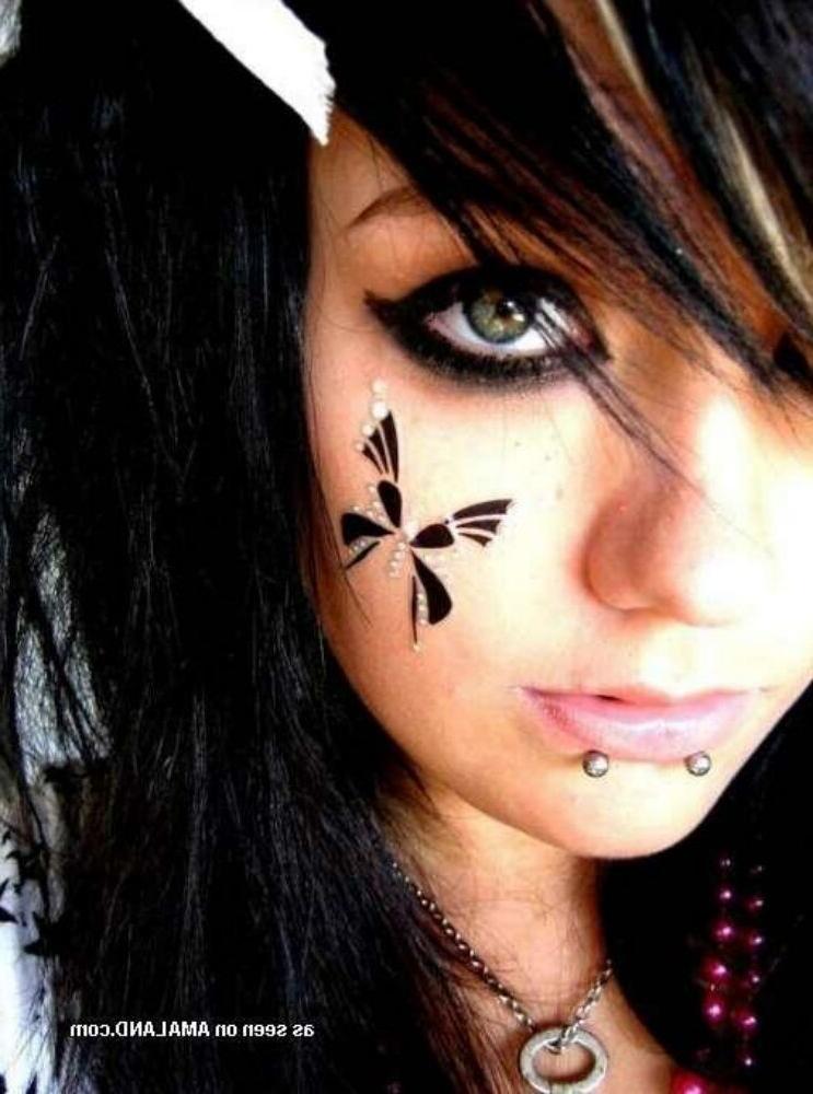 15P Emo and goth gfs posing and selfshot pics 16